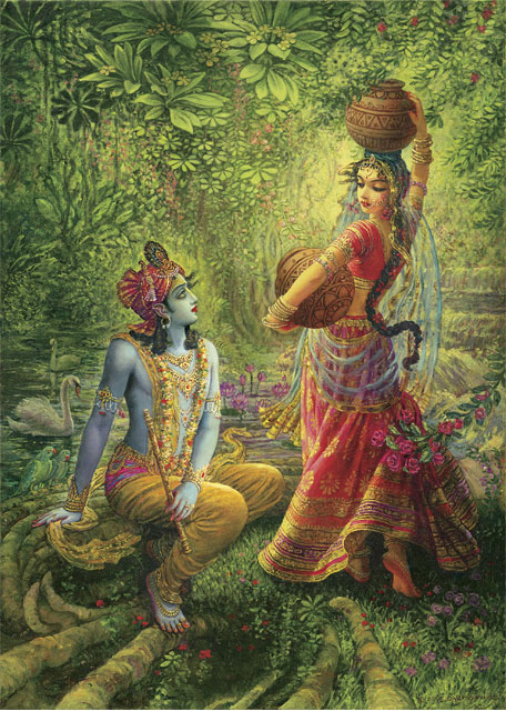 Radha and Krsna