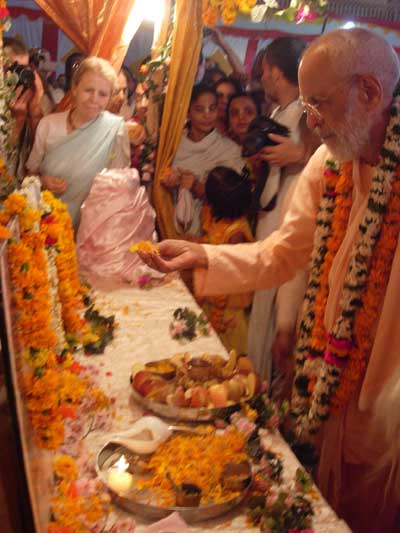 Offering Flowers