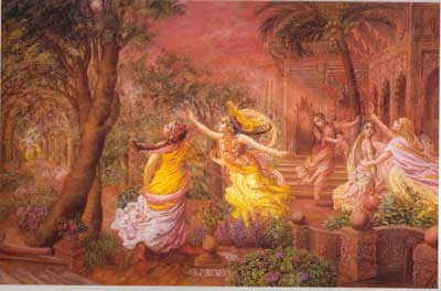 Gopis Running