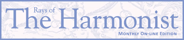 Rays of The Harmonist On-Line Edition